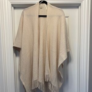 LOFT Cream Women's Poncho